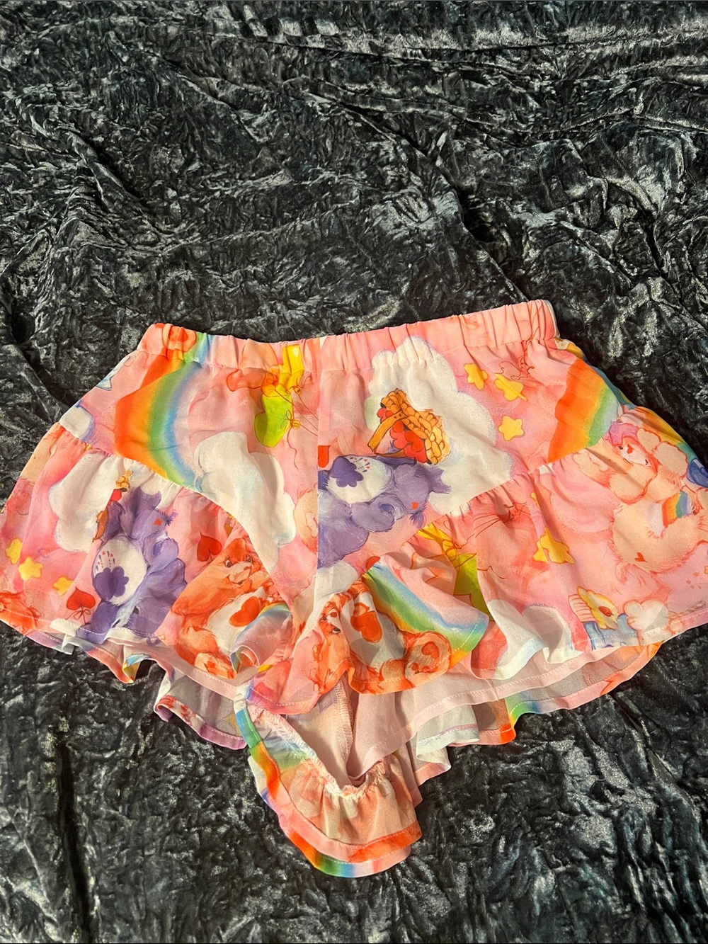 NWT Iron Fist Clouds of Caring Care Bears Shorts